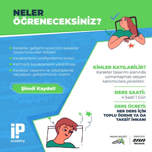 KARAKTER GELİŞİMİ, ARKETİPLER & KARAKTER TASARIMI WORKSHOPU