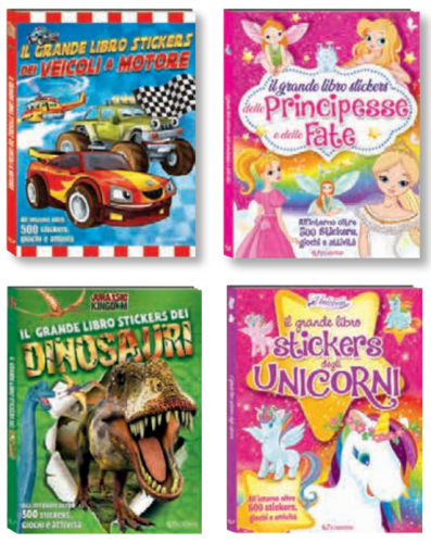 Big sticker books