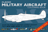 Classic Military Aircraft Colouring Book