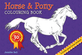 Horse & Pony Colouring Book